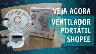 VENTILADOR PORTÁTIL SHOPEE 