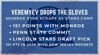 Gleb Veremyev | NJ Hockey | Monroe and Rockets Star Drops the Gloves at Lincoln Stars Camp