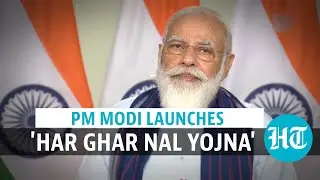 Watch: PM Modi lays foundation stone of rural drinking water projects in UP