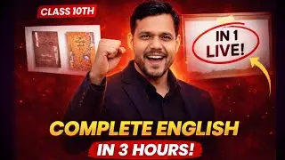 Class 10 English Complete Syllabus | Full Course Live Class 2026 | Boards Preparation