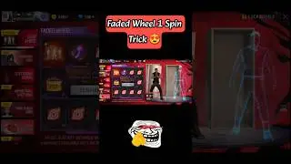 💯😱 Faded Wheel 1 Spin Trick l #spin #fadedwheel #fadedwheel1spintrick #freefire #fadedeheelfreefire