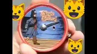 Quick reveal of how the Magic Sword trick works! In slow motion so you can see.