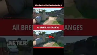 COMPLETELY CHANGED!🤯- NEW Breeze Map #valorant #breezevalorant #valorantmap #valorantclip