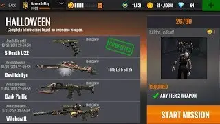 Sniper 3d Halloween event week 2 Mission 26 to 30