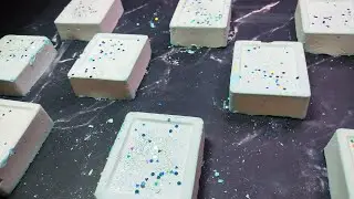 Sky Blue Crunchy Brick Blocks