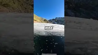 Man Jumps Into A Frozen Lake...