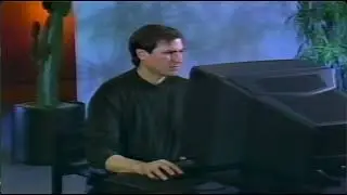 Steve Jobs NeXT Cube with Dimension Board Demo 1991 rerecorded Rob Blessin Black Hole Inc 2024 #1