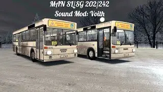 Omsi 2. MAN Standardbus II - Sound Mod: Voith