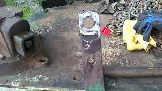 Draw bar repair John Deere 720