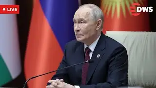 LIVE: Russian President Vladimir Putin Talks to Press After CSTO Summit in Bishkek | AQ1E