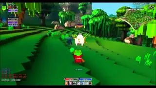 Cube World Leaf Runner boss fight