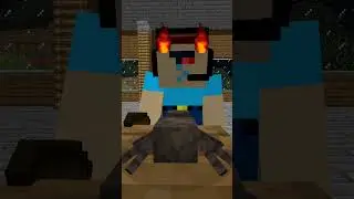 &iquest;POR QU&Eacute; LAS ARA&Ntilde;AS SON GRANDES? #minecraft #minecraftshorts #shorts