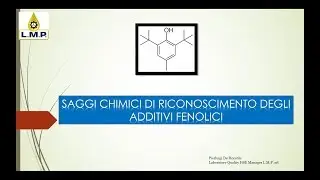 TEST SUGLI OLI ISOLANTI - SAGGIO CHIMICO ADDITIVO DBPC