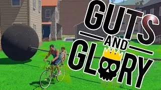 GUTS AND GLORY | Bicycle of Death | Guts and Glory Funny (3D Happy Wheels) Pre-Alpha Gameplay