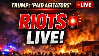 ICE SHOOTING RIOTS: TRUMP&rsquo;S PAID AGITATOR&rsquo;COMMENT IGNITES MINNESOTA #MinneapolisRiots #ICEShooting 📱