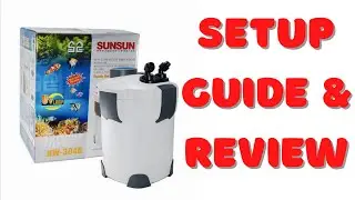 SunSun HW-303B Canister Filter Setup & Cleaning Guide | Step-by-Step Tutorial | Katropapets