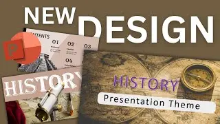 History Themed PowerPoint with Modern Aesthetic Design (Interactive)| NEW STYLE 2026