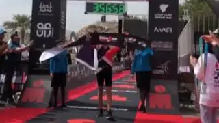 IRONMAN OMAN 2019 WINNERS ANTOINE MECHIN, PAVEL GORIK, RAFAEL WYSS