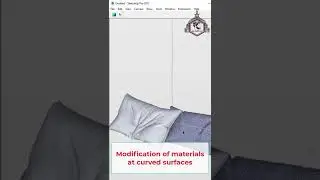 Sketchup tutorial parametric | Sketchup UV Mapping Tools | #short