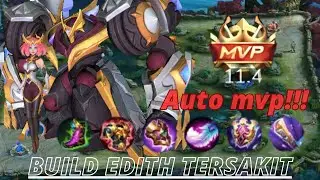 GAMEPLAY EDITH TERBARU ❗ITEM & BUILD EDITH TERSAKIT 2023 ❗COMBO EDITH ❗ TURORIAL MAIN EDITH