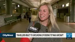Travellers react to grounding of Boeing 737 MAX
