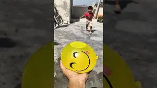 Divyansh popping emoji balloons 🤪🤪🎈🎈🎉🎈🎈 Anaya video #cutebaby #anaya #poppballons #emoji #shorts