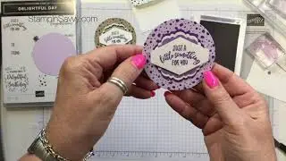Stampin' Up! Delightful Day Bundle: Circle Mini Cards