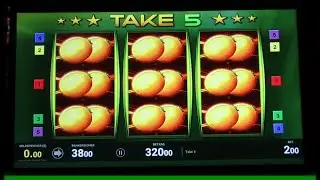 ZOCKEN BIS ZUM WIN REPEATER! Action am Spielautomat mit 2&euro; Spieleinsatz! JACKPOT bei Take 5