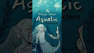character design ideas for your aquatic characters 🪸🐳 #art #oc #ocs #originalcharacter #drawing