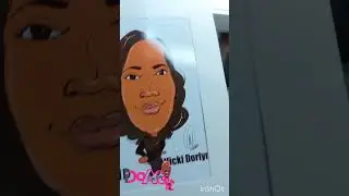 she was surprised to see herself dancing as a #caricature  #spotoncaricature #lagosevents