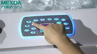 How to use the control panel to make this swim spa WS-S06B work?