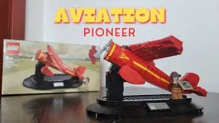 Lego Amelia Earhart Tribute 40450 Speed Build