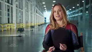 Brie Larson takes us behind the scenes of Captain Marvel