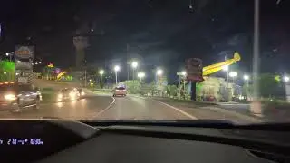 The Branson Strip at Night