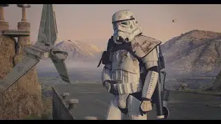 Lambda landing scene | star wars