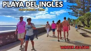 ✈️Why Everyone Comes to Playa del Inglés in January | Gran Canaria 🌴 