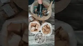 Packing clay orders live! South African Clay #clay #minerals #asmr #asmrsounds #pottery #clayasmr