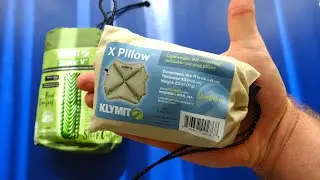 В ПОХОД только ТАК теперь! Надувная подушка KLYMIT Pillow X Recon