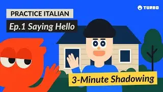 Speak Italian in Bed for Just 3 Minutes a Day | Shadowing Ep.1: Saying Hello