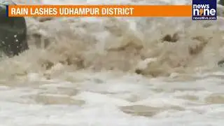 Heavy Rain Batters Udhampur | IMD Issues Alert For Jammu & Kashmir | News9