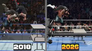 Most Brutal Extreme Moves & Finishers – WWE 2K19 vs WWE 2K25!