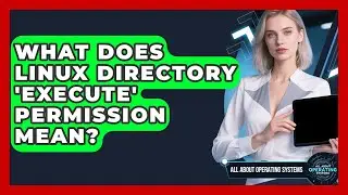 What Does Linux Directory 'execute' Permission Mean? - All About Operating Systems