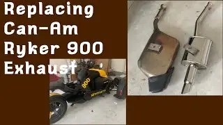 Can- Am Ryker 900 (Replacing Exhaust)