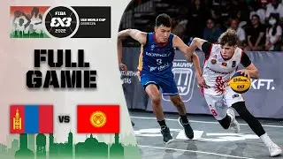 Mongolia v Kyrgyzstan | Men | Full Game | FIBA 3x3 U18 World Cup 2022 | 3x3 Basketball