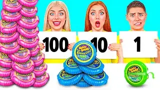100 Layers of Food Challenge | Funny Kitchen War by Funny DO Challenge