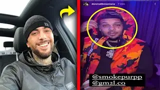 Smokepurpp w Studio GM2L! Nowa nuta z Malikiem Montaną?