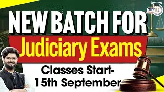 Best Batch for Judiciary Preparation | Shashank Sir | StudyIQ Judiciary