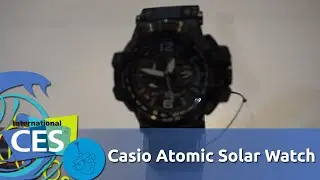 Casio G-Shock GPS Atomic Solar Hybrid Watch at CES 2015