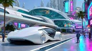 Future Sci Fi City 2200: Smart Life | AI Short Film part38 (4K)