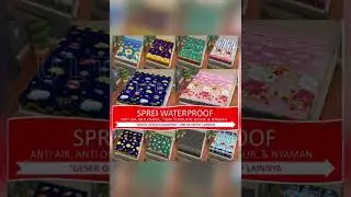 Sprei Waterproof Anti Ompol Anti Air Racun Shopee Haul